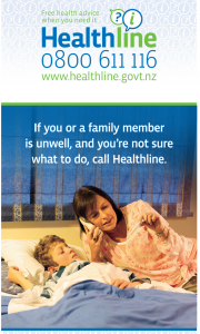 Healthline 0800 611 116