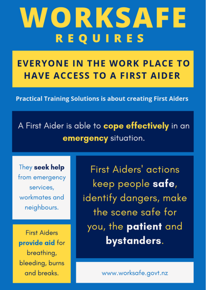 WorkSafe requirements