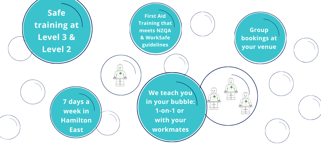 home-bubble-training2021 Safe first aid training at Alert Levels 3 and 2