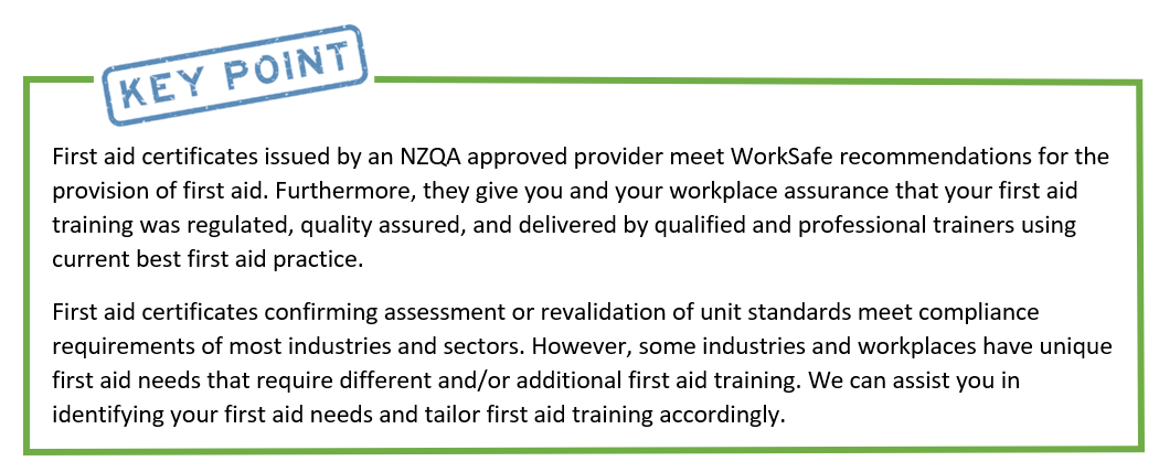 PTSKeyPoint Key points first aid certificates